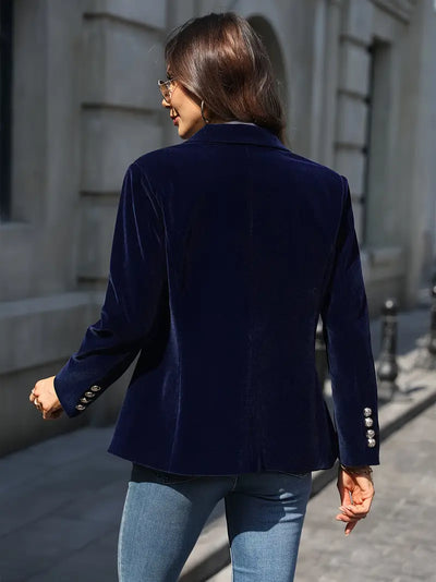 Isabella - Elegant velvet blazer