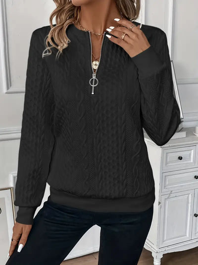 Pauline | Elegant Jumper with Zip