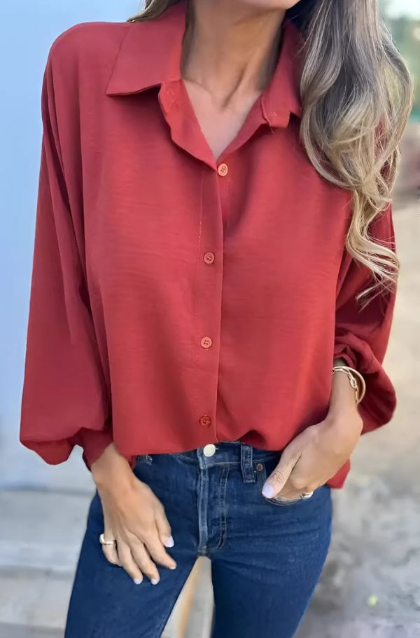 ELYSA - Effortless Button-Up Blouse