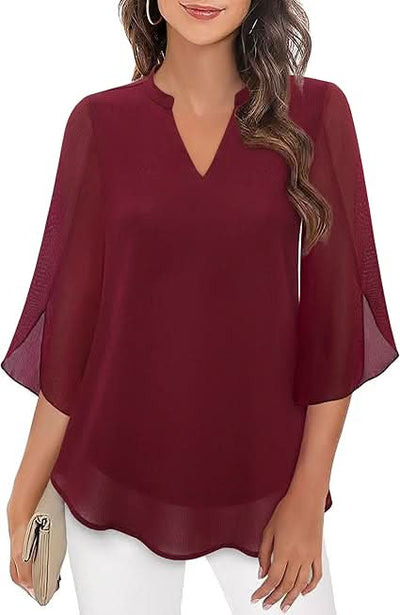 Celeste | Chic Layered Blouse