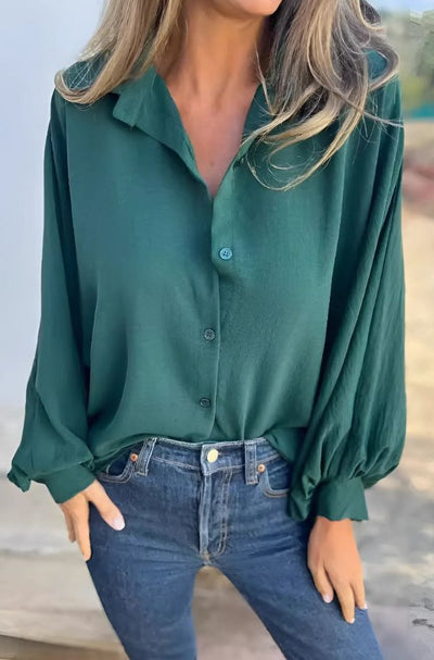 ELYSA - Effortless Button-Up Blouse