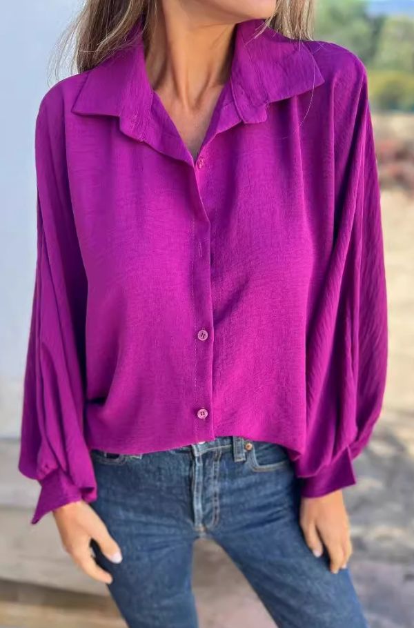 ELYSA - Effortless Button-Up Blouse
