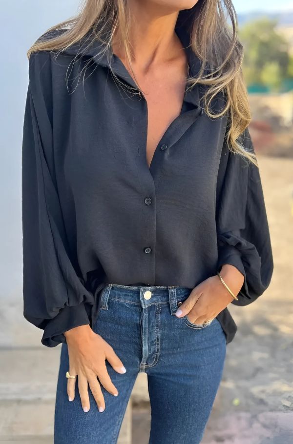 ELYSA - Effortless Button-Up Blouse