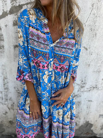 Kelly | Floral Resort-Style Mini Dress