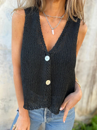 Tilly | Boho-Chic Knitted Vest