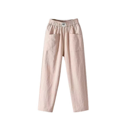 OLIVIA | Linen blend Trousers