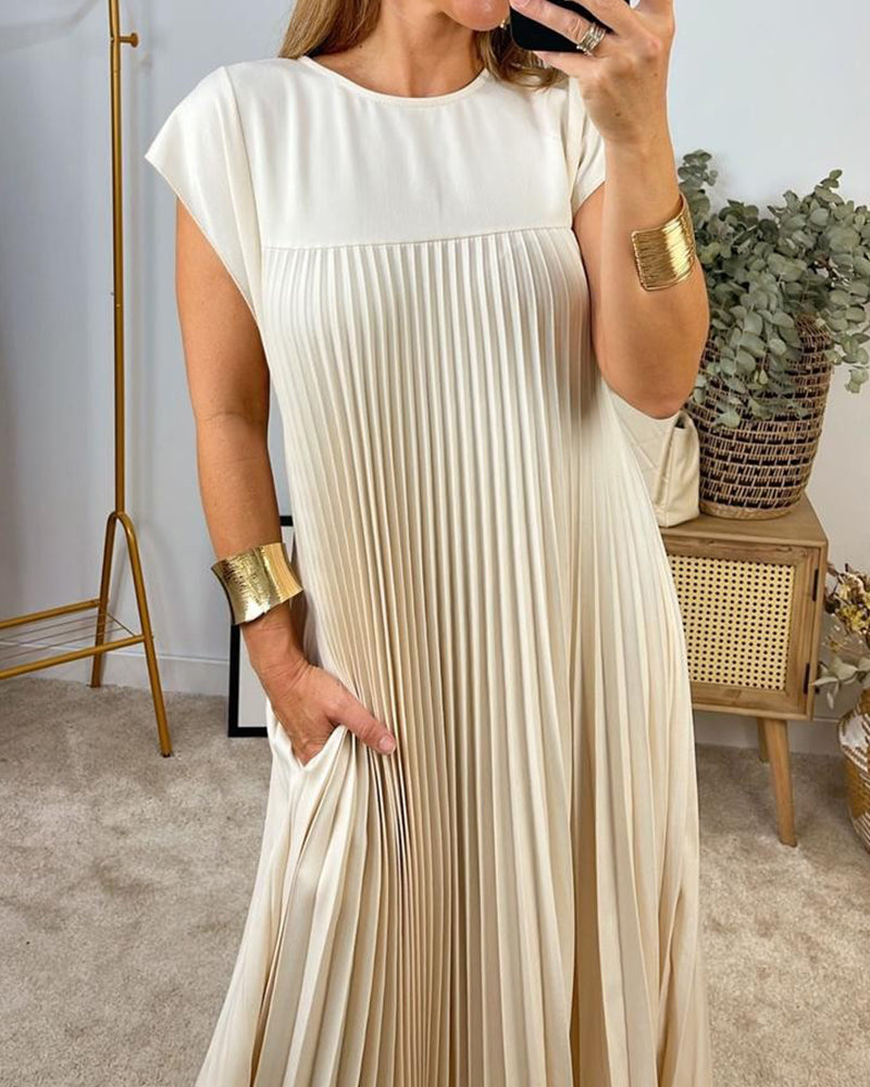 Gwendoline | Pleated Maxi Dress