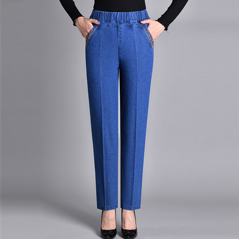 Robyn | Elastic Waist Jeans